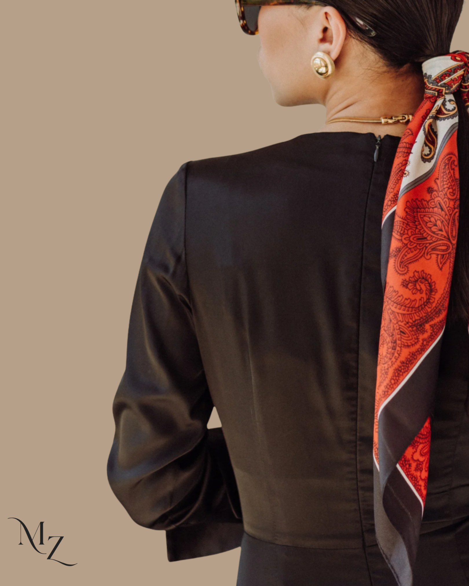 Luxury Bespoke Silk Scarf