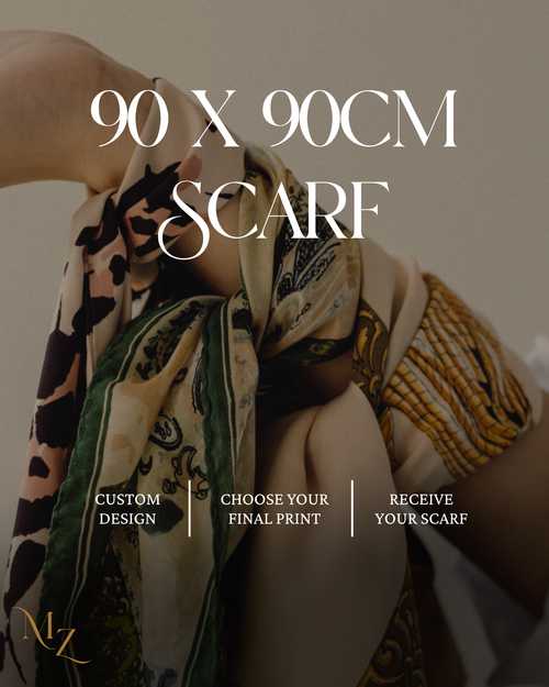 Luxury Bespoke Silk Scarf