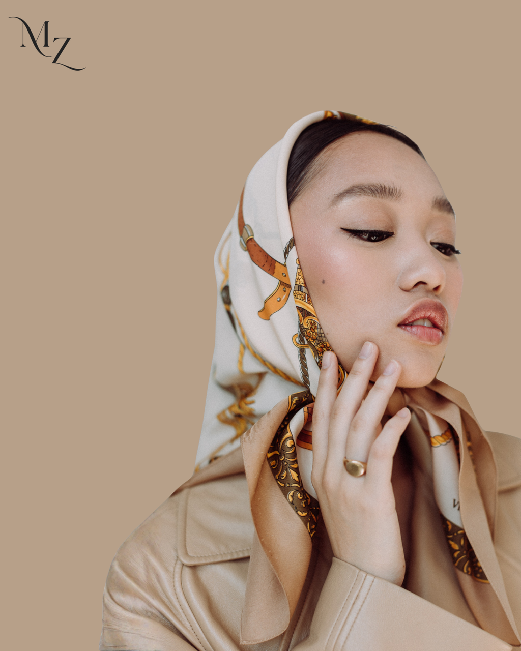 Luxury Bespoke Silk Scarf
